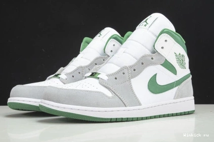 Green Mid 1 Jordan Grey SE Air 0805